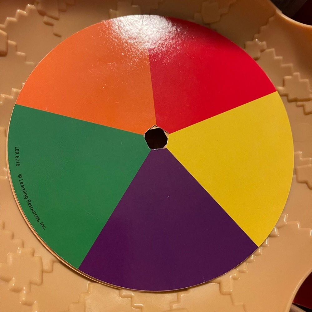 Learning Resources Super Sorting Pie Game Learning Fun Colors Shapes Quantity - Picture 5 of 11